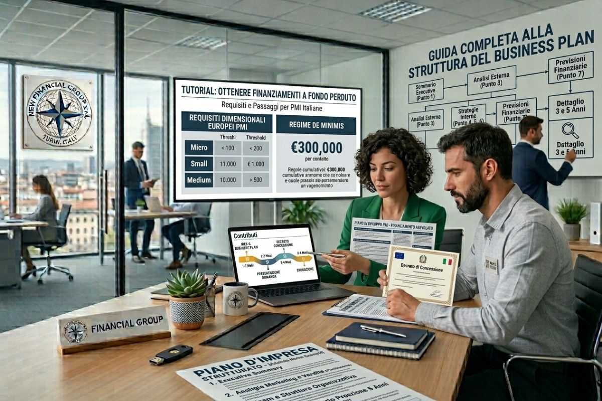 Come Ottenere Finanziamenti a Fondo Perduto: Requisiti e Passaggi per le PMI Italiane Torino